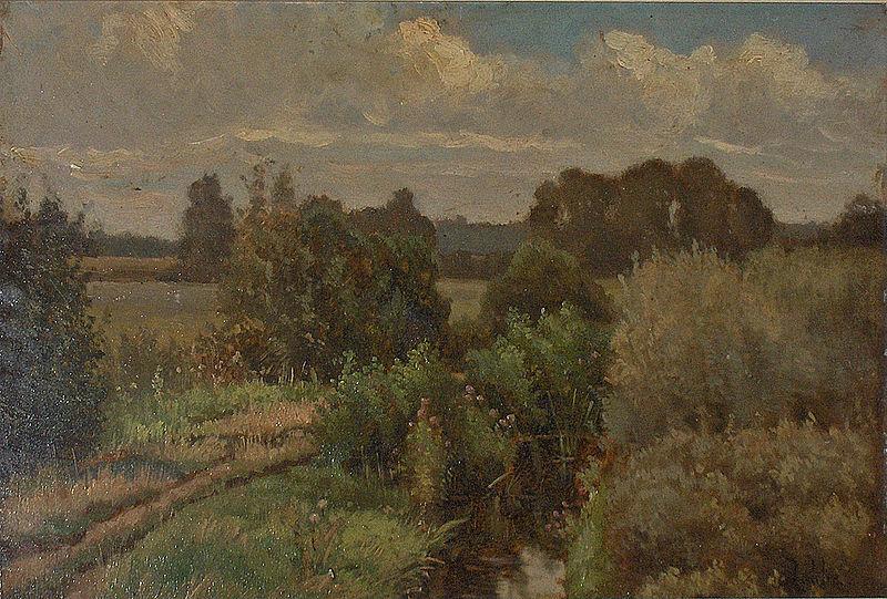 unknow artist Summery landscape